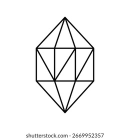 Die Illustration des blauen Diamanten