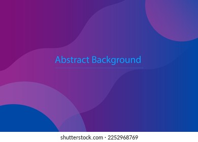 Illustration blue geometric background. Liquid blue 3d color background design. Fluid shapes composition