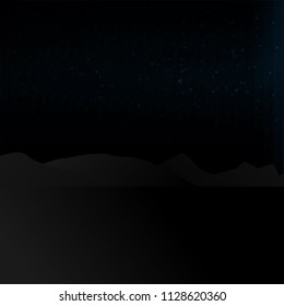 illustration blue light sky mountain abstract background