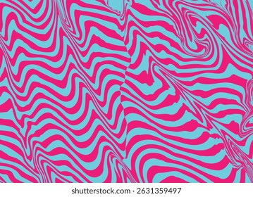 The Illustration of Blue Red Light Marble Background