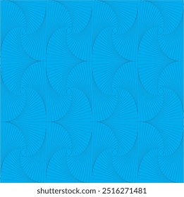 uma ilustração com um ritmo azul