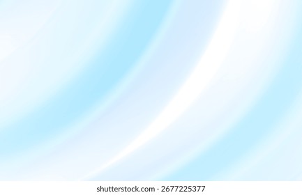 Ilustração de ondas azuis com um gradiente desfocado e intervalos estreitos
