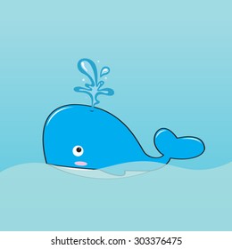 an illustration of a blue whale