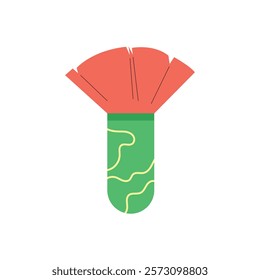 Illustration of Blush On Brush