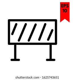 illustration of board flat icon