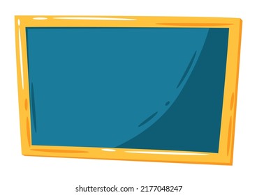 Illustration of board. School item. Education image for design.