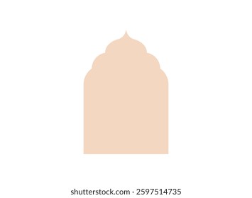 Illustration of an Boho Islamic Frame
