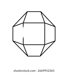 La ilustración del diamante audaz
