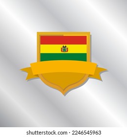 Vorlage für Bolivien-Flaggen