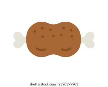 Ilustración del icono de carne sin hueso.