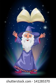 Ilustración de un libro sobre el asistente