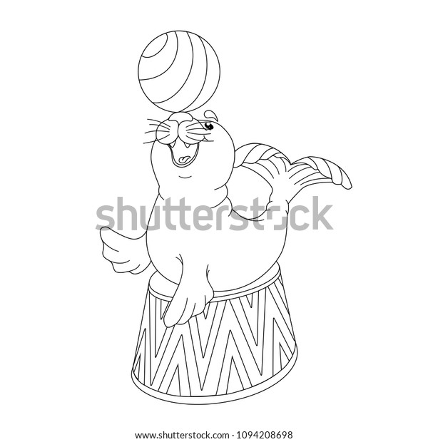 Download Illustration Book Coloring Book Trained Fur Stock Vector Royalty Free 1094208698