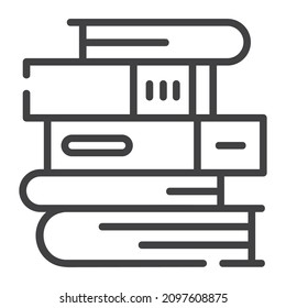 Illustration, book icon can be used for all purposes
