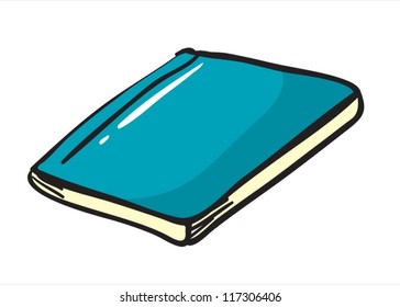 ilustração de um livro sobre um fundo branco