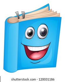illustration of a book on a white background