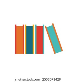 Illustration book retro object unique design with blank background