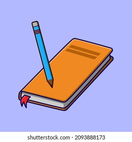 ilustración de estilo simple de libro