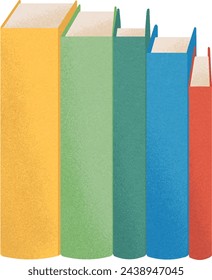 ilustración de un libro con fondo blanco