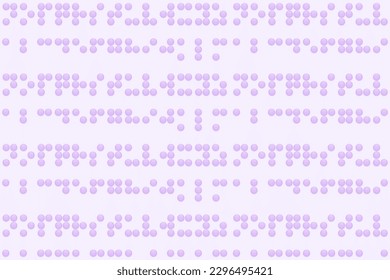  Illustration eines in Braille geschriebenen Buches, lesen die Hände Text in einem ungefalteten Buch