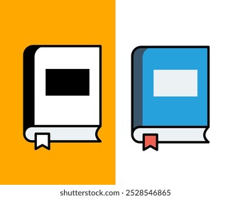 Illustration of books symbolizing knowledge, education, for drawing, and learning resources
