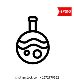 illustration of bottle flat icon