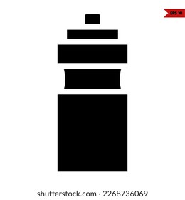 Illustration des Flaschenglyph-Symbols 