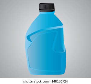 illustration bottle oil 