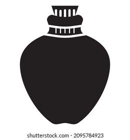 The illustration of bottle vector. Suitable for food and drink and also restaurant equipment.