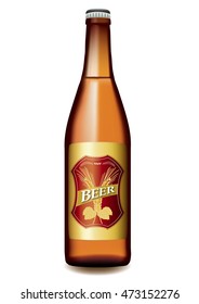 Illustration of bottled beer