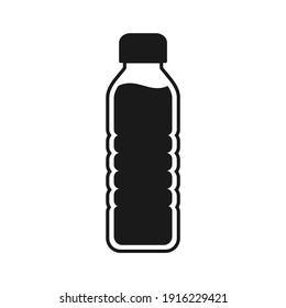 illustration of bottled mineral water icon