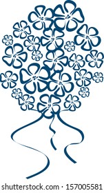 Illustration of bouquet
