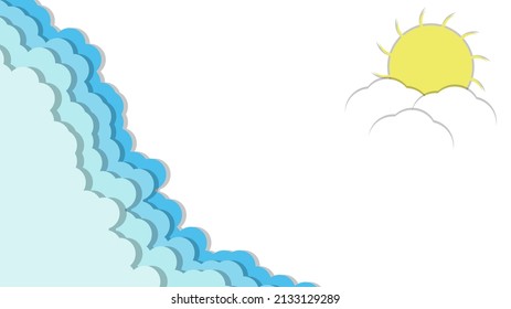 illustration of Bouquet design for spring. illustration of paint brush design for spring. Bouquet in the form of a brush paint. Paper craft and cut style. vector, illustration.