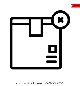 ilustración del icono de teclado de caja