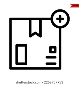 Illustration des Kastenglyph-Symbols