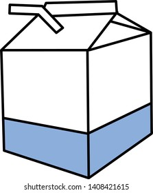 illustration of box package icon