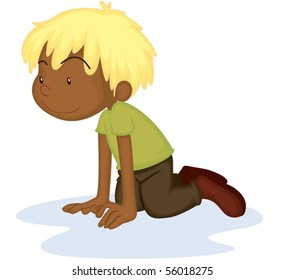 Man Crawling Floor Images, Stock Photos & Vectors | Shutterstock