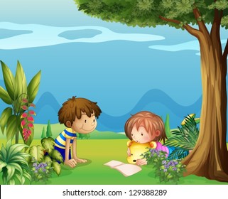 33,514 Boy reading cartoon Images, Stock Photos & Vectors | Shutterstock