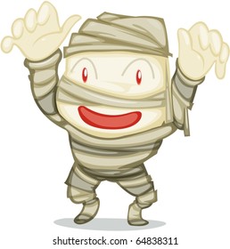 illustration of boy on a white background