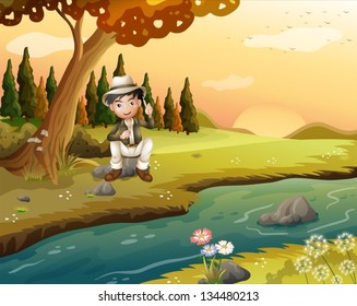 7,198 Boy near river Images, Stock Photos & Vectors | Shutterstock