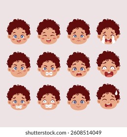 illustration of a boy's expression 