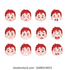 illustration of a boy's expression 