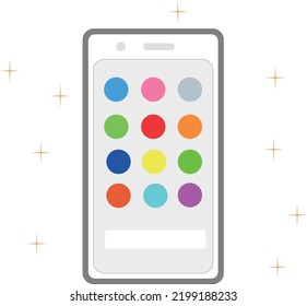 Illustration Of A Brand New Smartphone