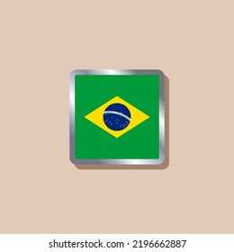 Vorlage für die Flagge Brasiliens