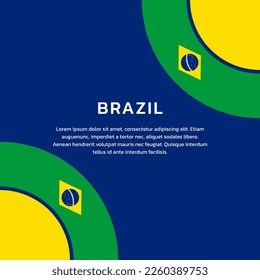 Vorlage für die Flagge Brasiliens