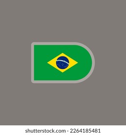 Vorlage für die Flagge Brasiliens