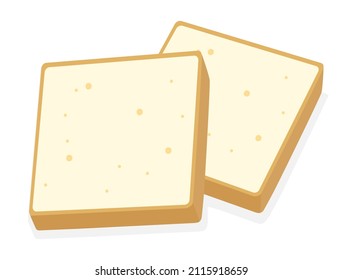 It is an illustration of bread.