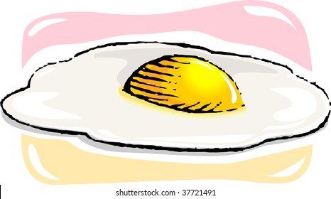 Illustration of breakfast of oam-light	