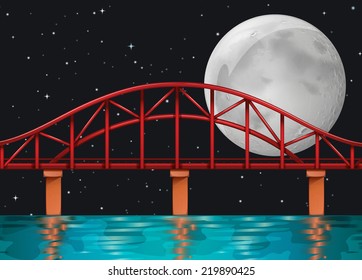 Illustration of a bridge