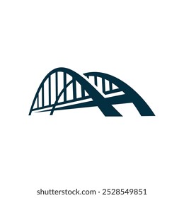 ilustração de um logotipo de ponte