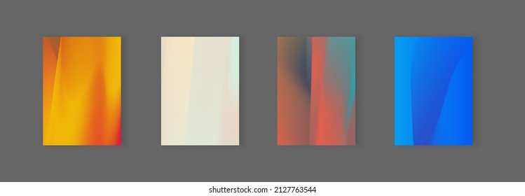 illustration of bright color abstract pattern background with line gradient texture for minimal dynamic cover design. poster template